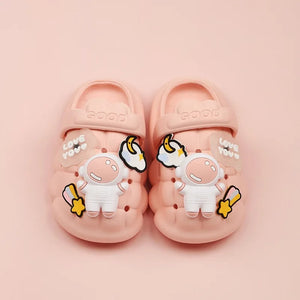 Mini Fashion™ - Lustiges Astronauten-Design - Kinder-Hausschuhe