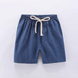 Mini Fashion™ - Hurtigtørrende materiale - Bomulds-linned shorts
