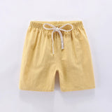 Mini Fashion™ - Schnelltrocknendes Material - Baumwolle-Leinen Short