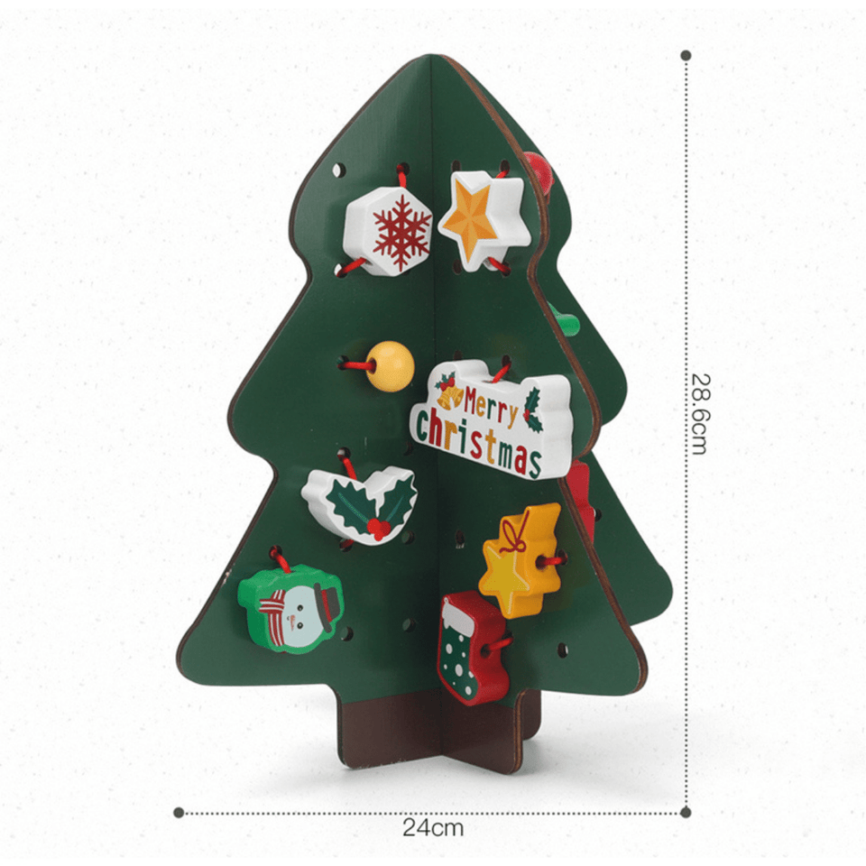 Woods™ - Kreative Perlenschnüre - Lehrreicher Weihnachtsbaum