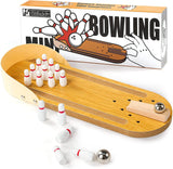 Woods™ - Mini Bowling Game - Holzkegelbahn