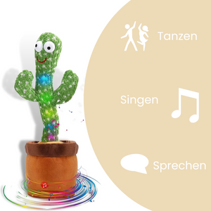Happy Cactus™ - Reagiert auf Geräusche - Der tanzende Kaktus