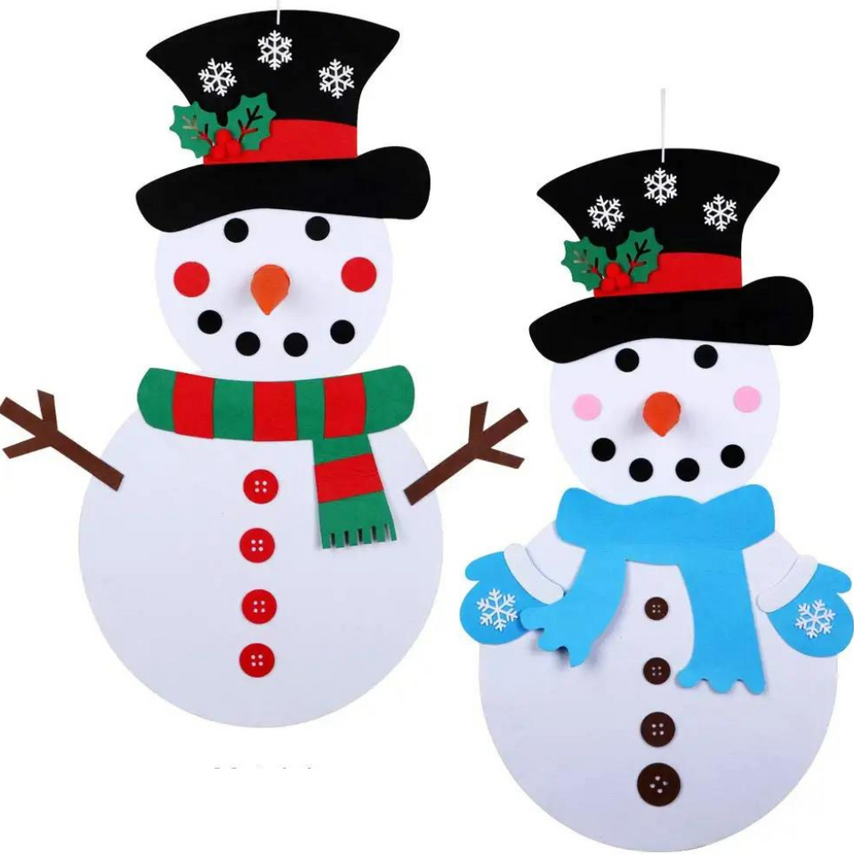 DIY Snowman™ | Lassen Sie Ihre Kleinen beim Dekorieren helfen - Weihnachtsdekoration