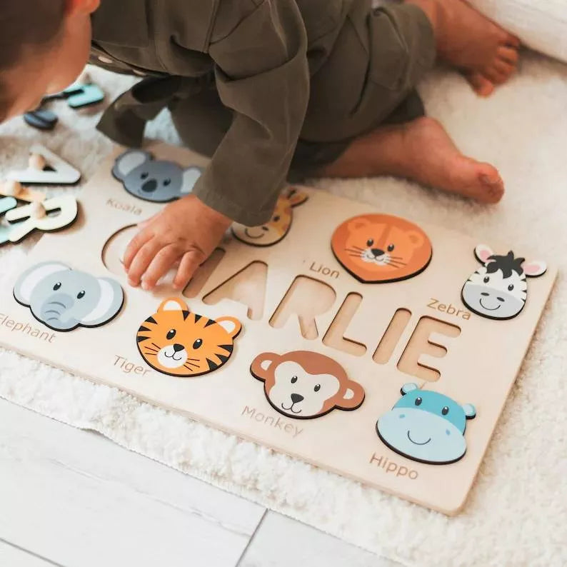 Woods™ - Genieße ein Puzzle mit deinem eigenen Namen! - Personalisiertes Puzzle