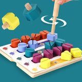 Wooden Screw Board™ | Feinmotorische Fähigkeiten spielerisch verbessern - Puzzlespiel