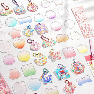 Cute Cartoon Sticker Set™ - Entwerfen Sie Ihre eigenen Sticker - 3D Sticker Set