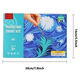 Water Marbling Paint Set™ - Farbenfrohe Kunstwerke auf Wasserbasis - Malset