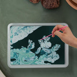 Water Marbling Paint Set™ - Farbenfrohe Kunstwerke auf Wasserbasis - Malset