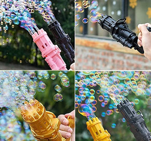 Bubble Gun™ - Hunderte von Seifenblasen pusten - Seifenblasenpistole