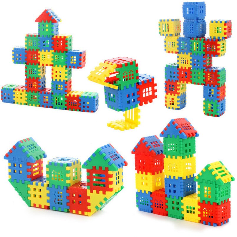 House Building Blocks™ - Förderung der Kreativität - Hausbaukasten
