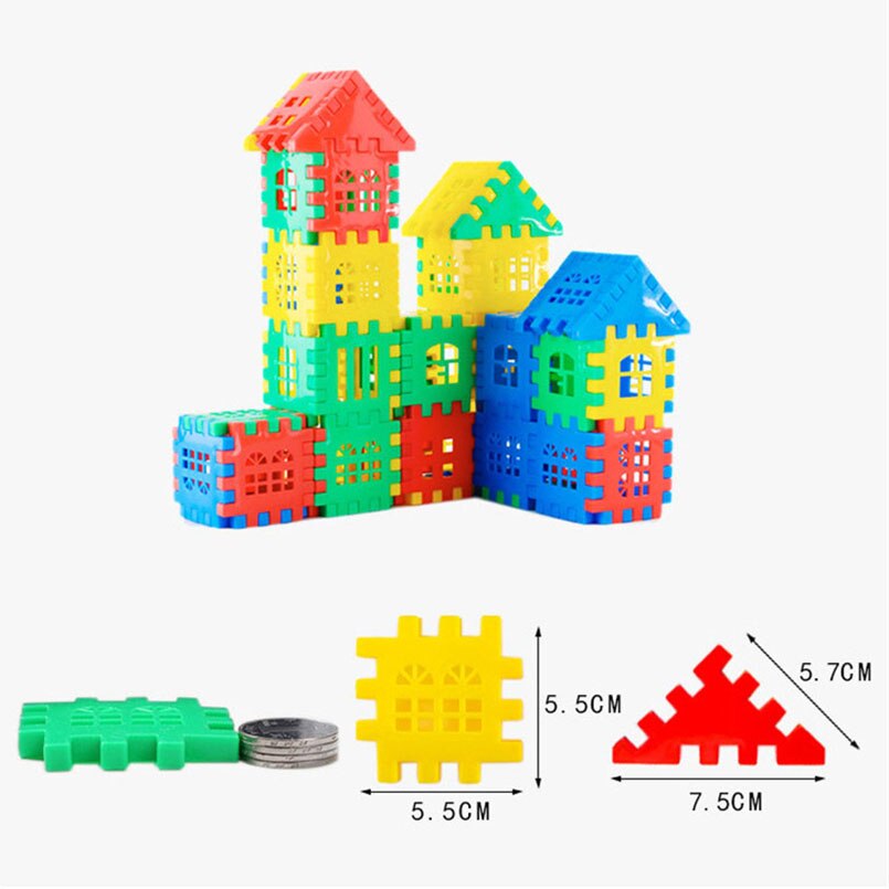 House Building Blocks™ - Förderung der Kreativität - Hausbaukasten